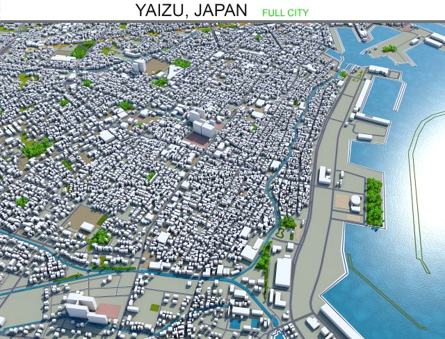 yaizu city japan 25km