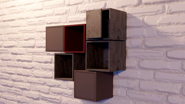 25 types of square shelves from ikea