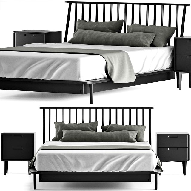 modern bed living wayfair home 2