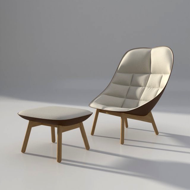 uchiwa lounge chair