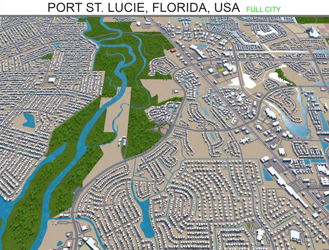 port st lucie city florida usa 30km