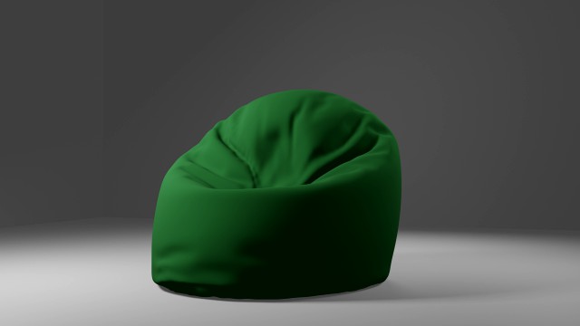 padded poof