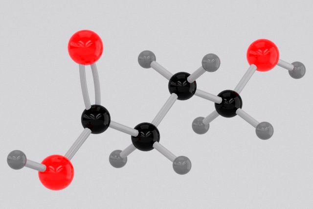 drug ghb gamma-hydroxybutyrate molecule