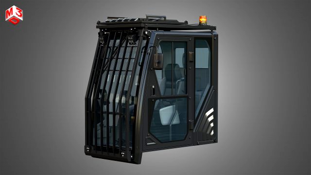 driving cabin - 6015b hydraulic mining shovel