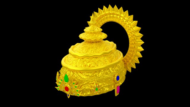 ancient indian crown