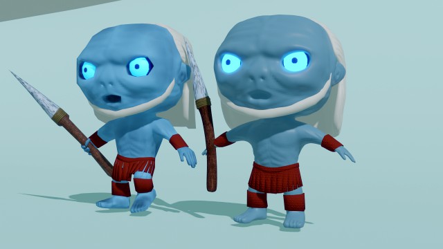 mini undead character