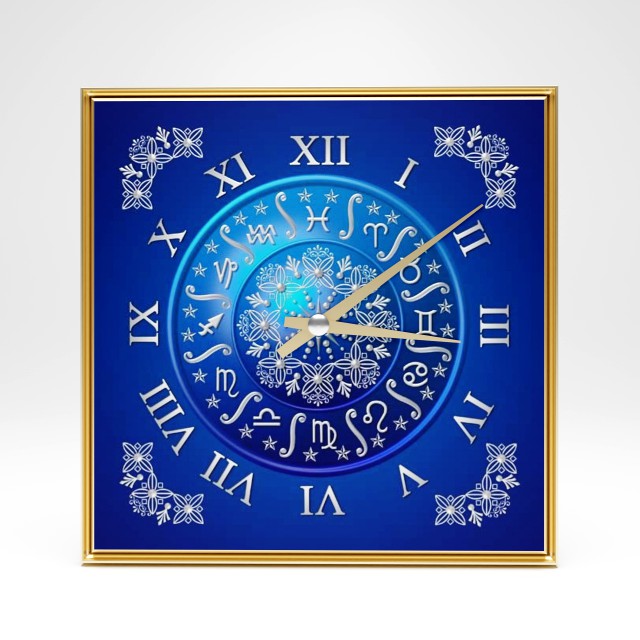 wall clock horoscope