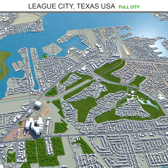 league city texas usa 30km