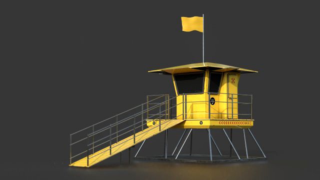 lifeguard tower