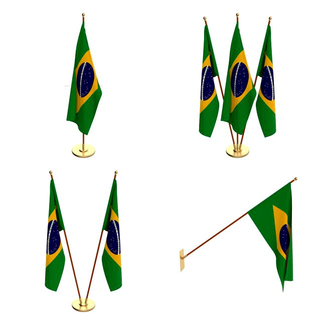 brazil flag pack