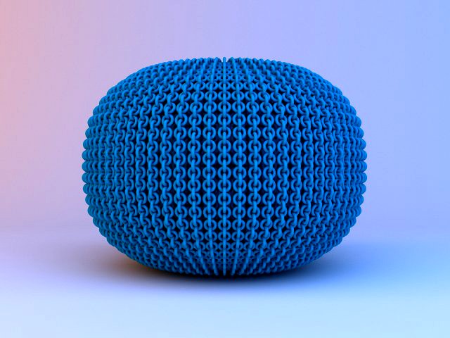 textiles pouf-sofa