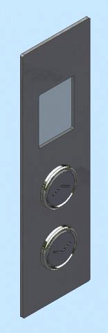 elevator push-button panel