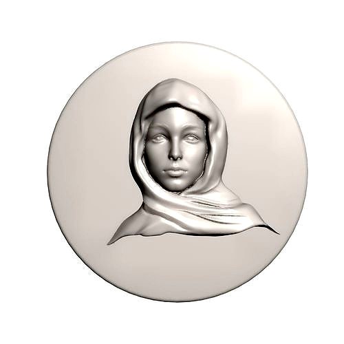 Cameo Brooche 009 | 3D