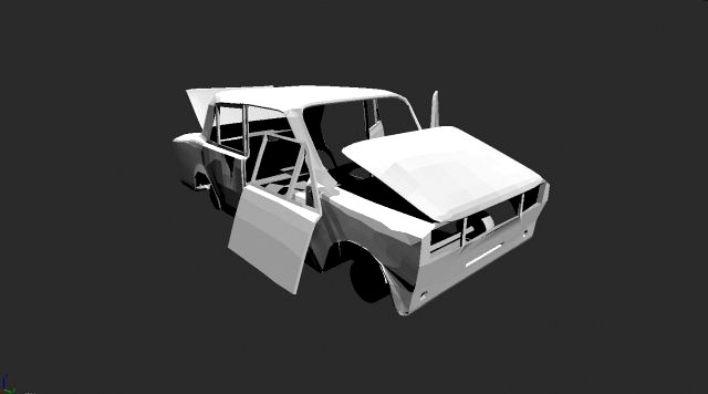 russian car vaz 2105