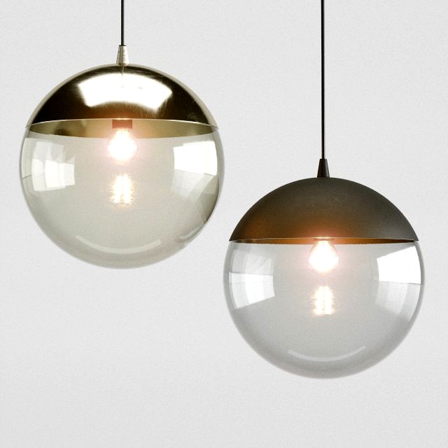 hm metal pendant light