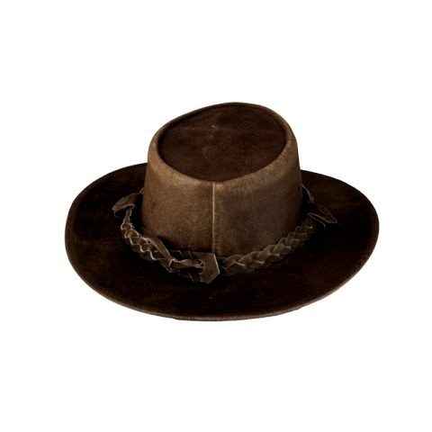 leather hat