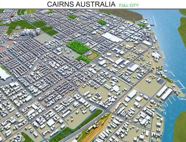 cairns city australia 50km