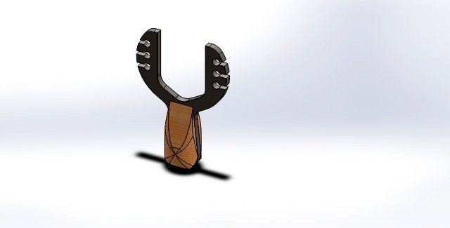 sports slingshot assembly