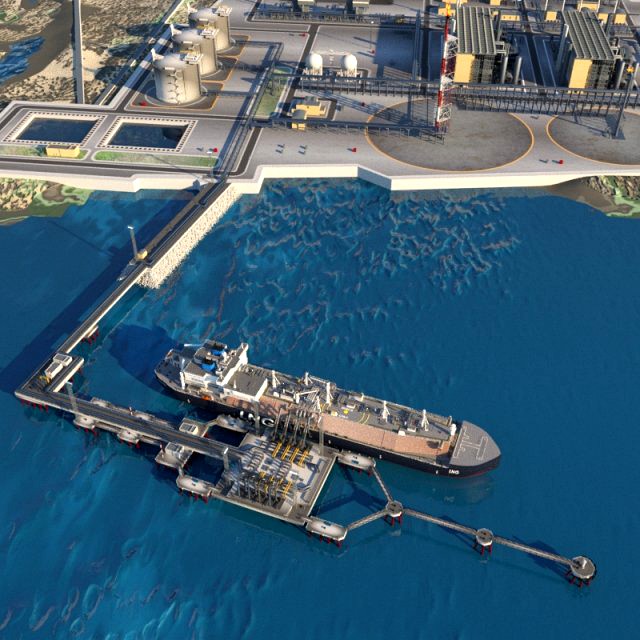 sea port