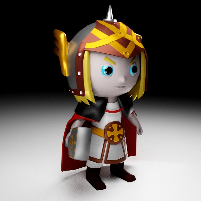 cute superhero character - npc