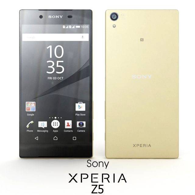 sony xperia z5 gold cell mobile phone cellular android smartphone electronics