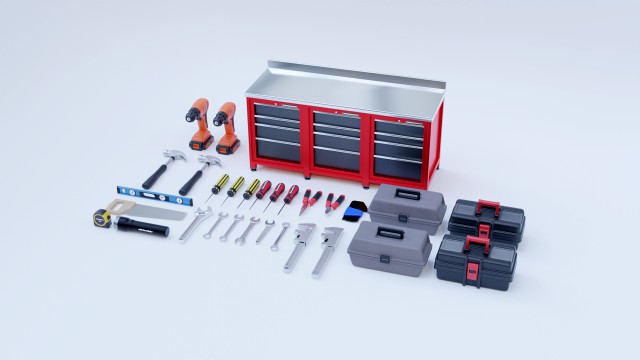 tools and workbench collection