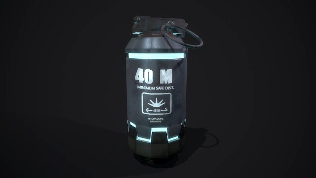 scifi grenade