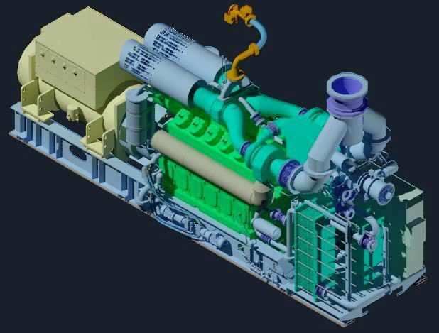 gas engine jms 612 gs-nl