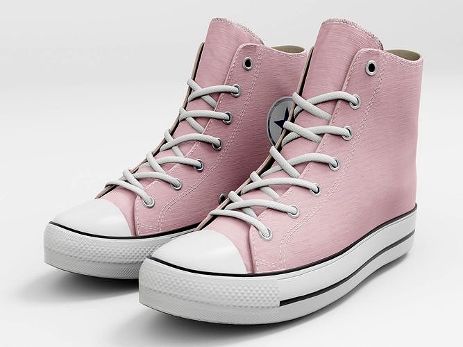 Converse All Star Style Unisex - Shoe Pink PBR