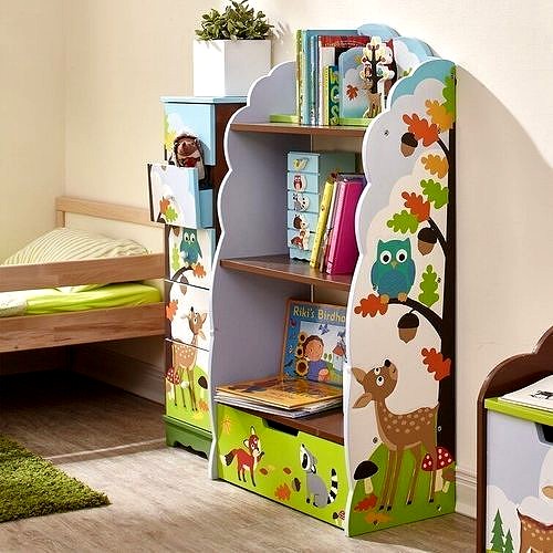 Durst Zoomie Wood Kids Bookcase