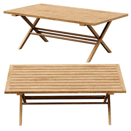 Alesso wooden dining table