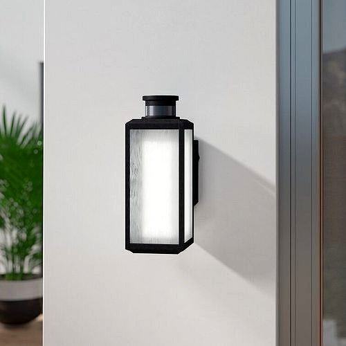 Altman Frosted Glass Outdoor Wall Lantern