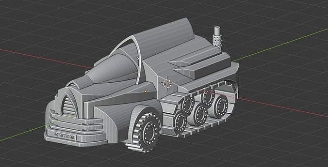 Civilian Vehicle Warhammer 40K | 3D