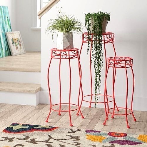 Devyani 3 Pieces Plant Stand Set