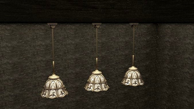 Old Time Ceiling Light Set