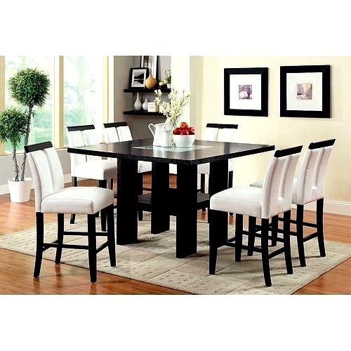 Siaosi Counter Height Trestle Dining Table