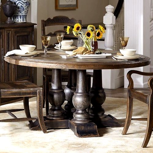 Hill Country Pedestal Dining Table