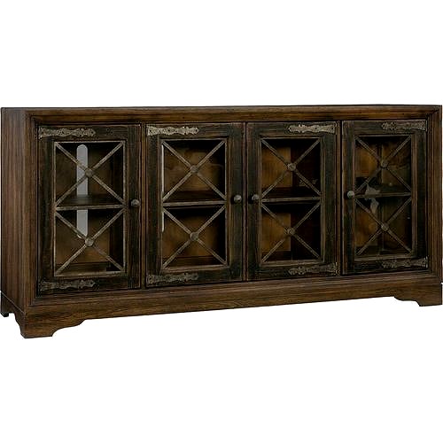 Brown Hill Country TV Stand for TVs up to 85