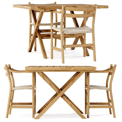 Carl Hansen furniture set v14