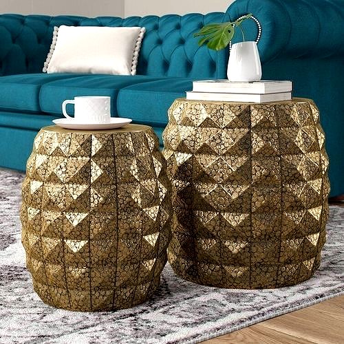 Szeto Two Piece Stool Set - 2 Colour