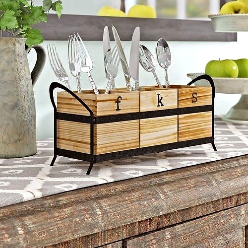 Fork Knife Spoon Flatware Caddy