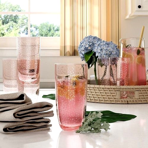 Fontaine  Acrylic Drinking Glass - 2 Colour