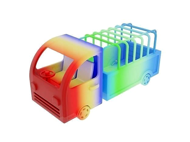 Truck  CFD 3D Image