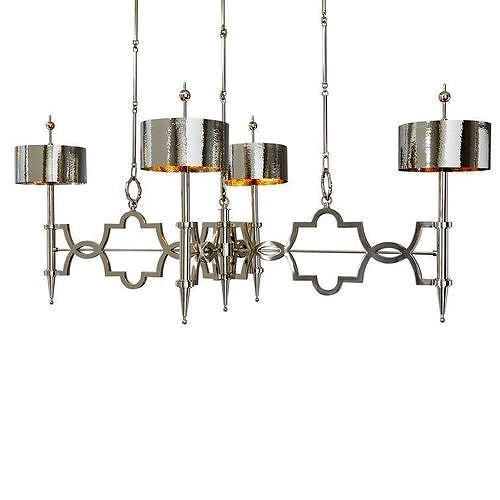 Quatrefoil 8 - Light Shaded Classic - Traditional Chandelier