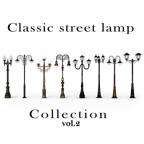 Classic street lamp Collection Vol 2