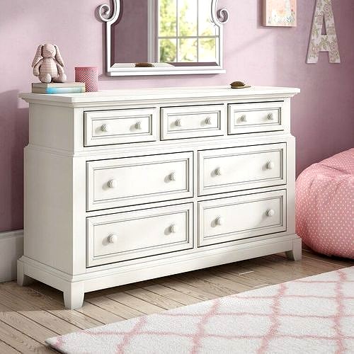 Lafayette 7 Drawer Double Dresser