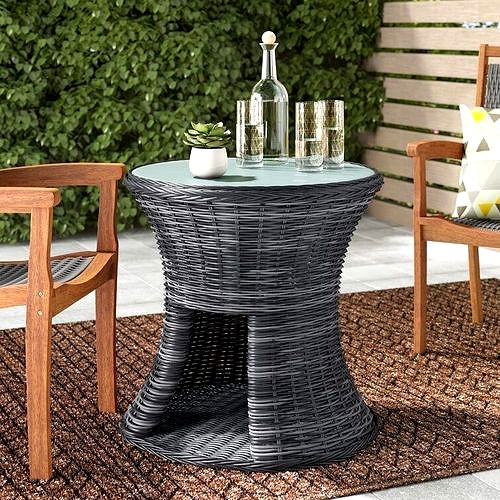 Alaia Teak Solid Wood Side Table