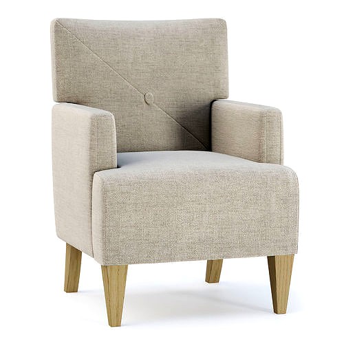 HBF Brentwood Lounge Chair with button back