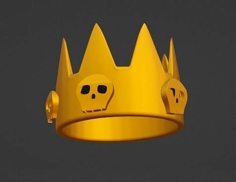low-poly Crown
