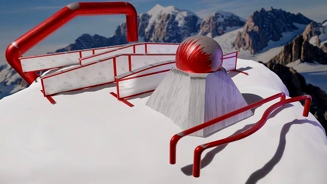 Snowboard Rails and press
